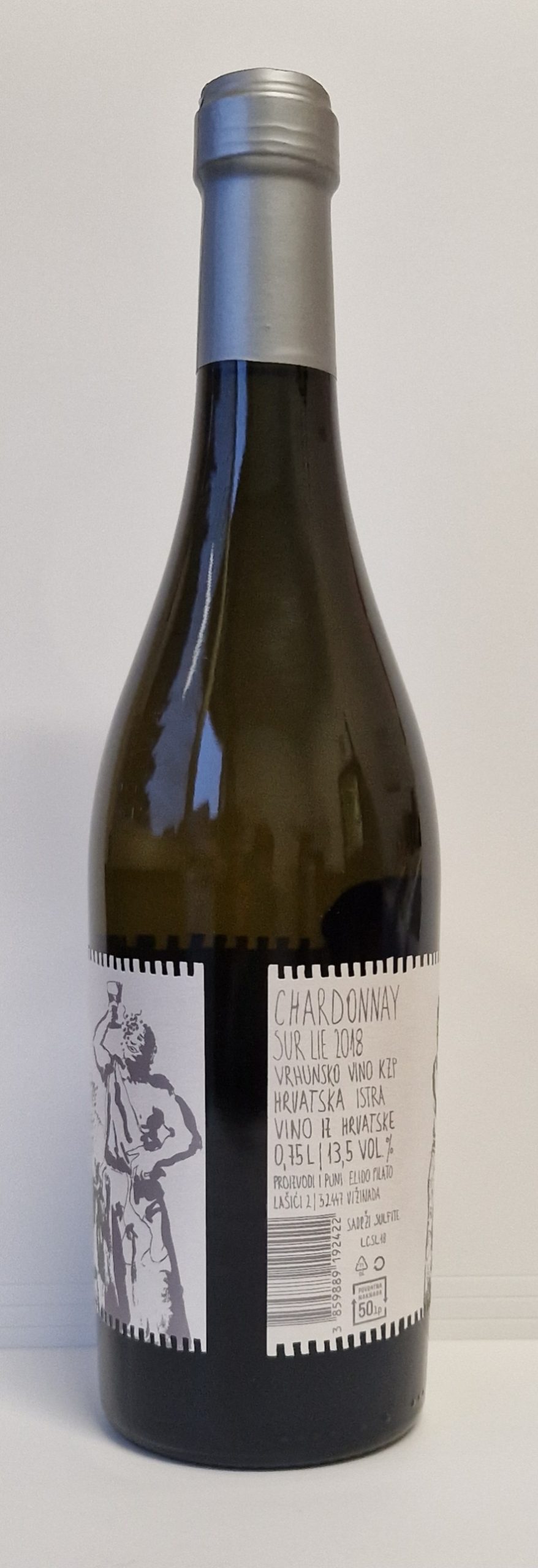 Pilato Chardonnay Sur Lie 0,75L - Slika 2
